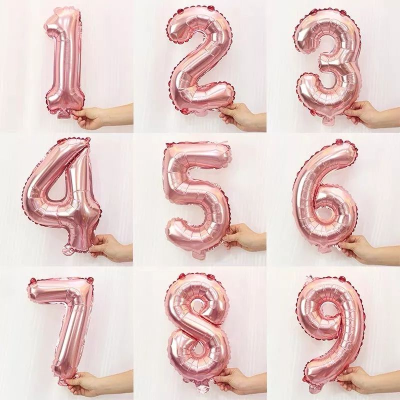 Balões Tamanho 40cm Metalizadosnúmero cores variadas em Oferta na Shopee