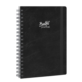 Caderno Pontilhado Bullet Journal Capa Dura Luxo 90g 18x25cm 100 fls em Oferta na Shopee