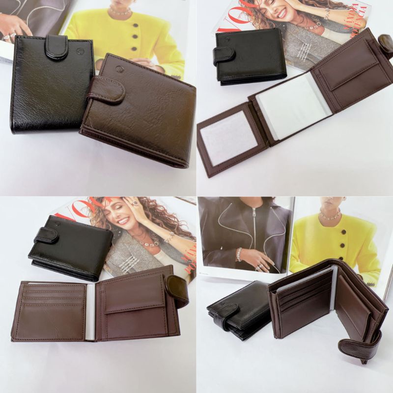 Carteira 4 em 1 Masculina Couro Sintético Porta Cartões, Notas, Moedas, CNH 6873 em Oferta na Shopee