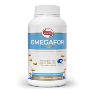 Ômegafor Family Ômega 3 Vitafor 360 Cápsulas em Oferta na Shopee