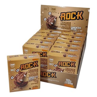 Alfajor Fit C/ Whey Rock Cracker Monster Caixa C/ 12 Unid