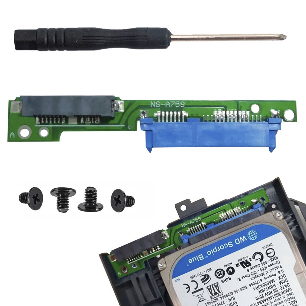 Caddy Adaptador Conector p/ Notebook Lenovo Ideapad 110 310 312 320 330 510