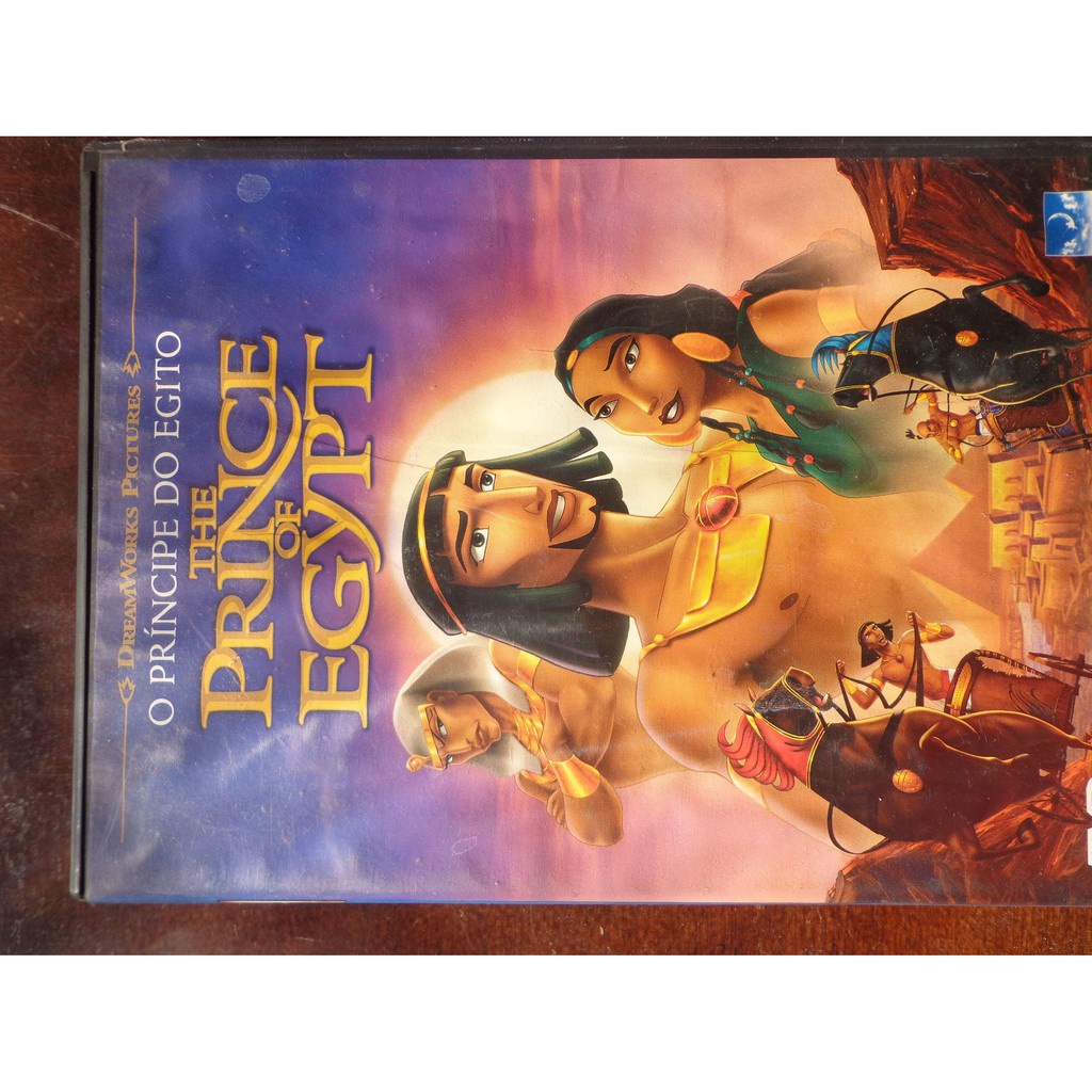 Príncipe Do Egito Dvd Original Capa Amassada usado
