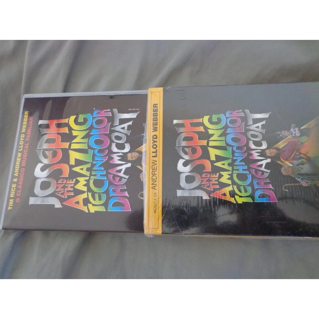 Joseph And The Amazing Technicolor Dreamcoat Luva Dvd ótimo - musical