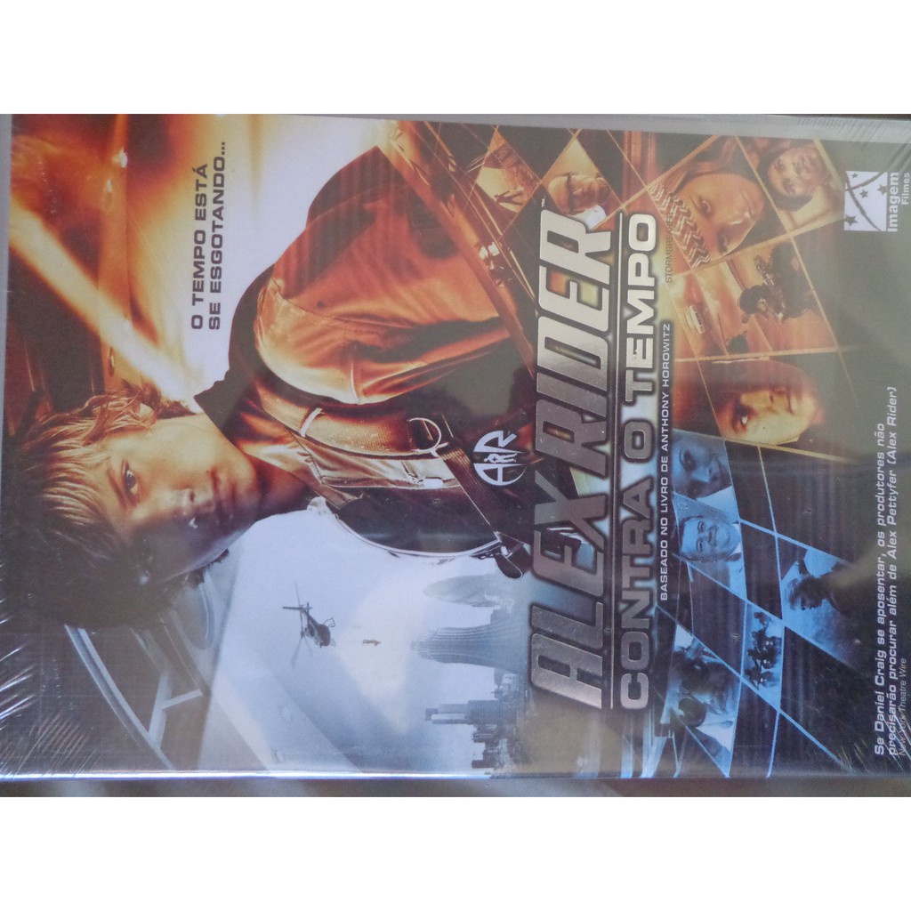 Dvd Original Lacrado Alex Rider Contra O Tempo - aventura infantil