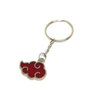 Chaveiro De Metal Nuvem Akatsuki Naruto Anime / Otaku / Netflix / Desenho em Oferta na Shopee