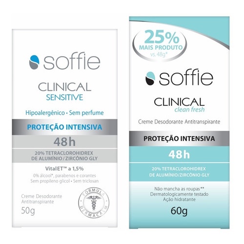 Kit Com 2 Unidades - Clinical Sensitive E Clean Fresh