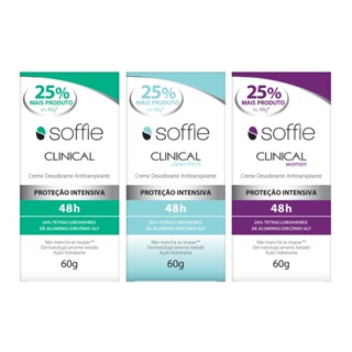 Kit Soffie CLINICAL - 3 fragrâncias
