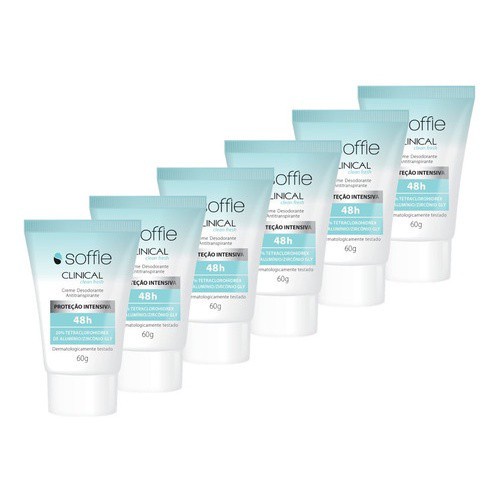 Kit Soffie CLINICAL Clean Fresh - 6 unidades