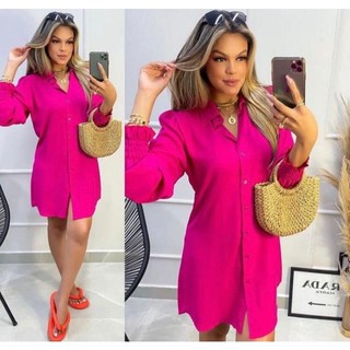 Vestido Chamise Camisão Feminino longo
