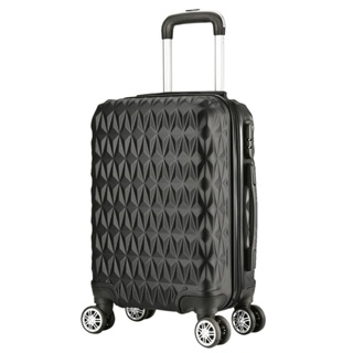 Mala de Viagem Bordo PP C/Zíper Expansível Em ABS C/ Rodinhas 360º - Eagle em Oferta na Shopee