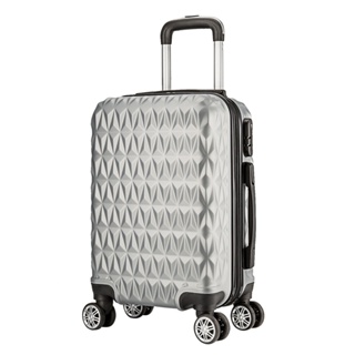 Mala de Viagem Bordo PP C/Zíper Expansível Em ABS C/ Rodinhas 360º - Eagle em Oferta na Shopee