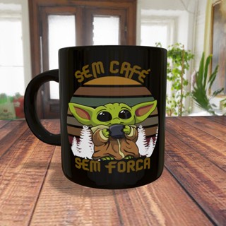 Caneca Baby Yoda sem Café sem Força Star wars