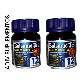 Balsamo Je´s Natural Promoção 12 cápsulas
