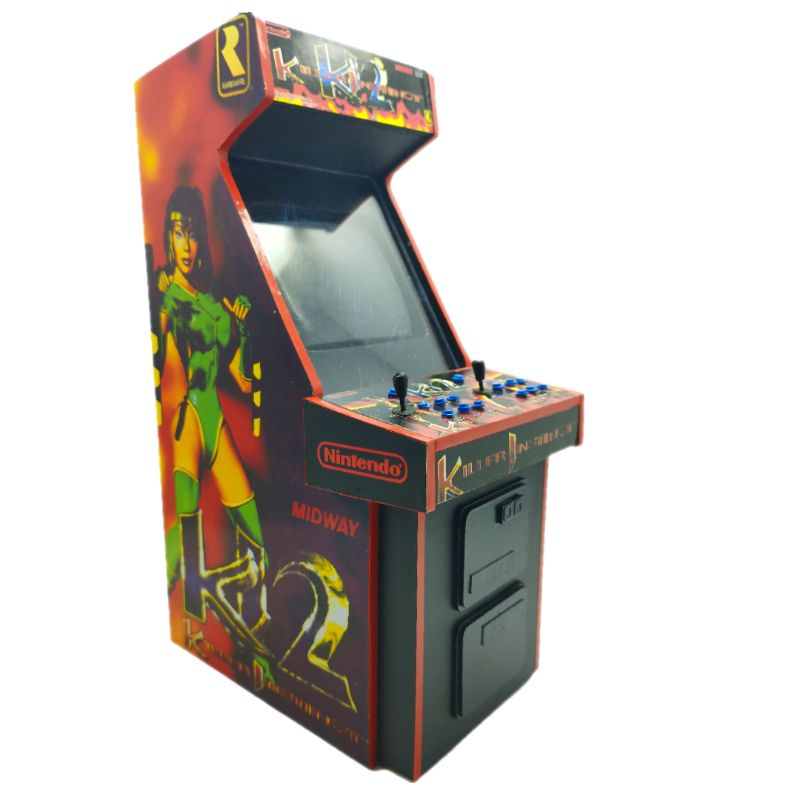 miniatura arcade,fliperama killer instinct 2