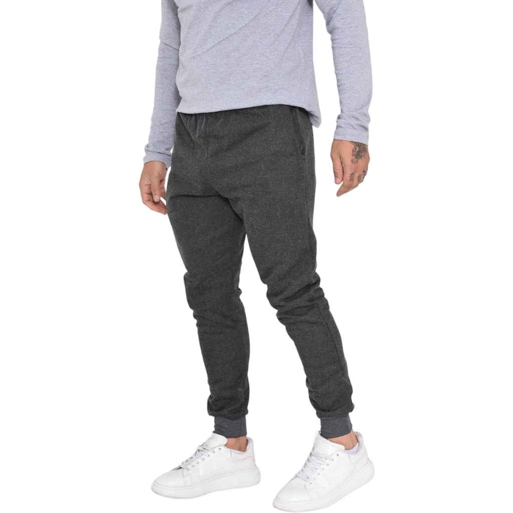Calça Masculina Em Tecido Moletom Jogger Para Pratica de Esportes e Lazer roupa de ficar em casa e sair basica