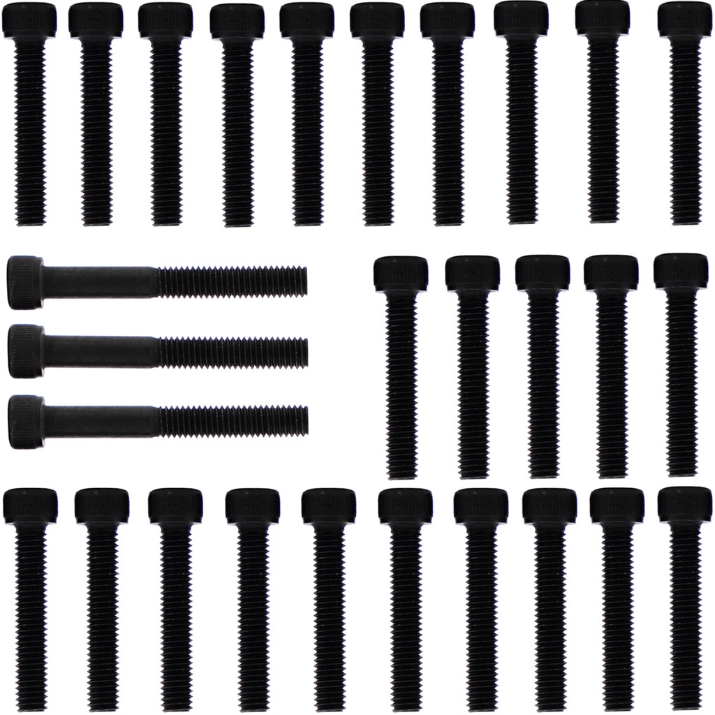 Kit parafusos aço liga tampa motor lateral esquerda+direita CB1300 Super Four 2007 a 2008 Honda