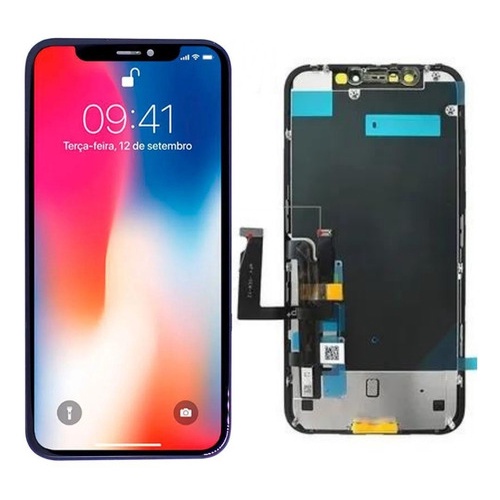 Tela Touch Display Compatível iPhone XR Premium + Pelicula