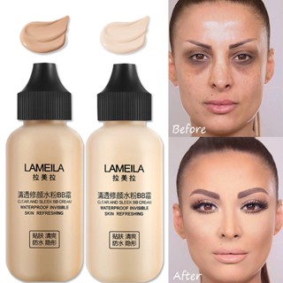 Facial Liquid Foundation Maquiagem Líquida Clareador À Prova D