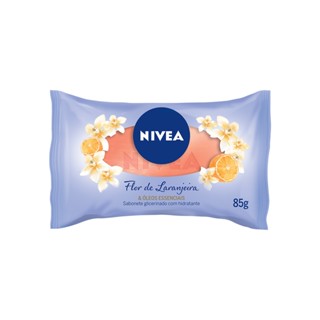 Sabonete em Barra Hidratante NIVEA Flor Laranjeira 85g
