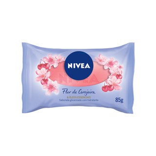 Sabonete em Barra Hidratante NIVEA Flor de Cerejeira 85g