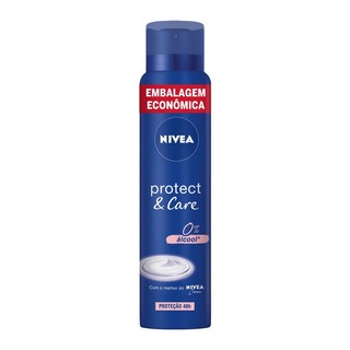 NIVEA Desodorante Aerossol Protect & Care 200ml em Oferta na Shopee
