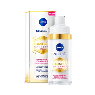 NIVEA Sérum Facial Antimarcas Luminous 630 30ml em Oferta na Shopee