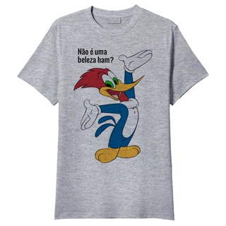 Camiseta Pica Pau Não é Uma Beleza Ham Vintage Geek