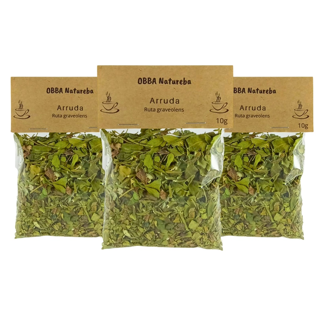 3 Pacotes da Verdadeira Arruda Ruta - Ervas 100% Natural