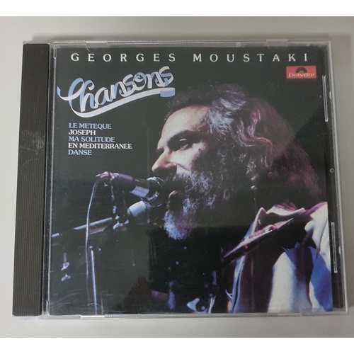 Cd Georges Moustaki - Chansons - Importado - Único No Ml