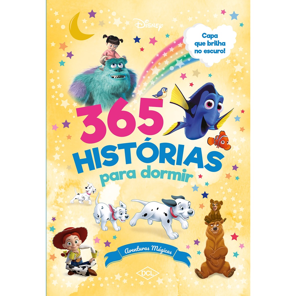Livro Disney 365 Historias Para Dormir - Brilho Aventuras