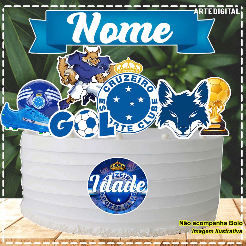 Topo de Bolo Cruzei - Comprar com Melhor Preço em Padaria