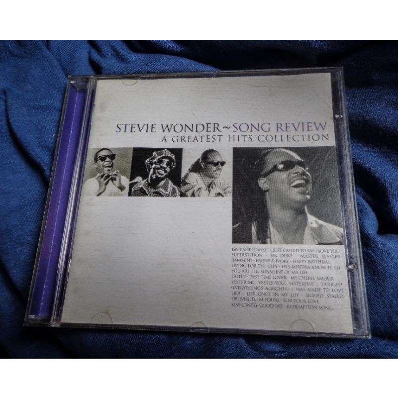 Stevie Wonder song review a greatest hits collection cd usado