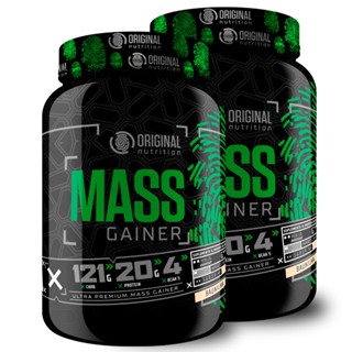 Kit 2x Massa Hipercalórico MASS GAINER 1800G - Original Nutrition
