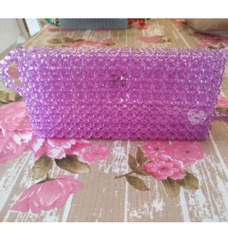 beaded bag , bolsa de miçanga/bolsa feminina de cristal
