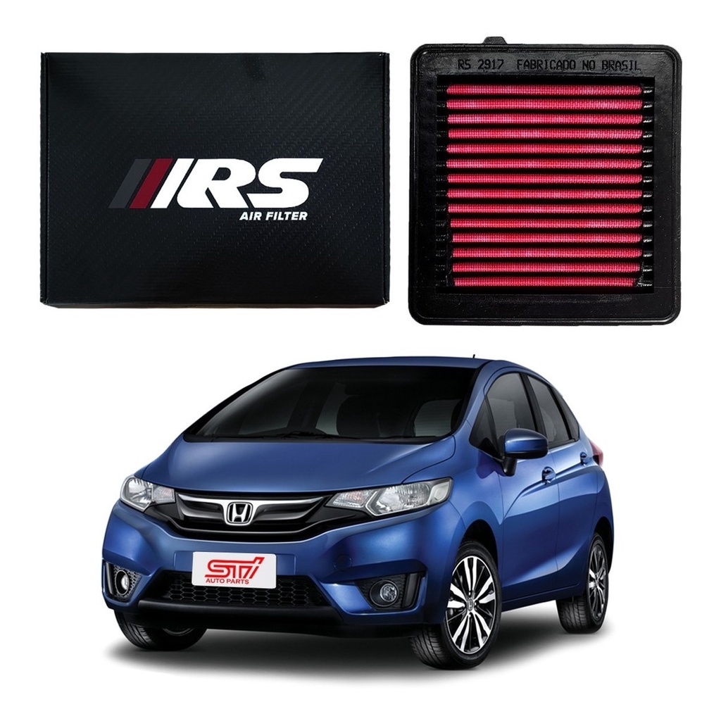 Filtro Ar Esportivo Lavável Inbox Rs Honda Fit 1.5 16v Flex DX | EX | EXL | LX 2009 2010 2011 2012 2013 RS2917