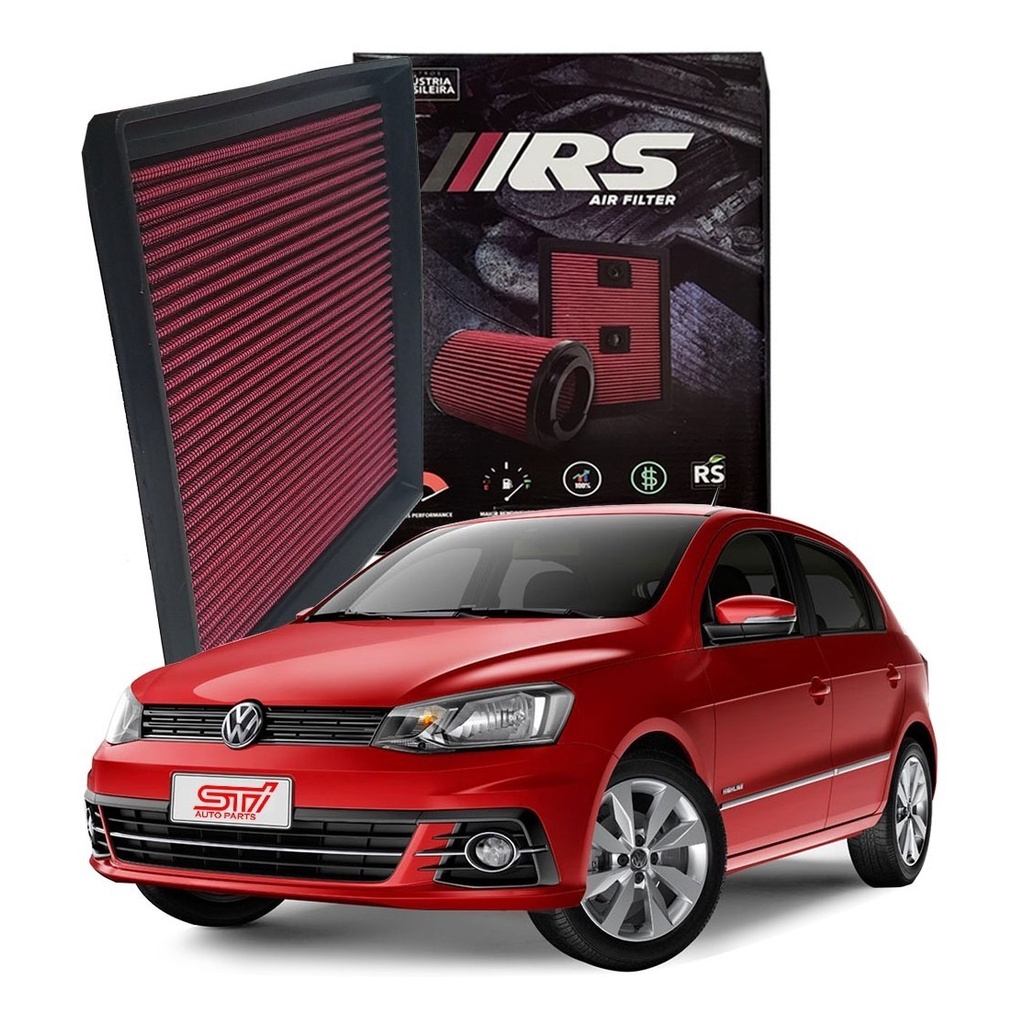 Filtro Ar Esportivo Lavável Inbox Rs Volkswagen Gol 1.6 16v MSI Trendline | Highline | Comfortiline | Track 2015 2016