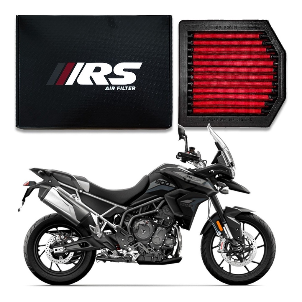 Filtro Ar Esportivo Lavável Inbox Rs Triumph Tiger 900 GT Pro 2020 2021 2022 RS62015