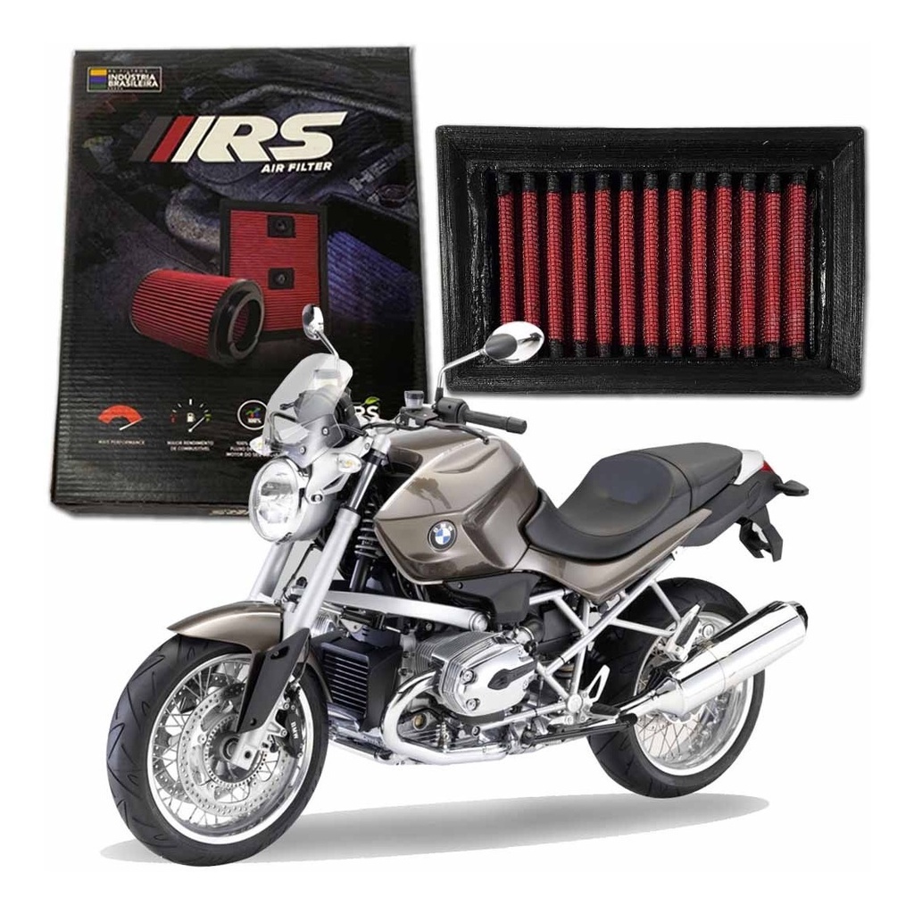 Filtro Ar Esportivo Lavável Inbox Rs BMW R 1200 R | R 1200 R CLASSIC 2012 2013 2014 RS62028