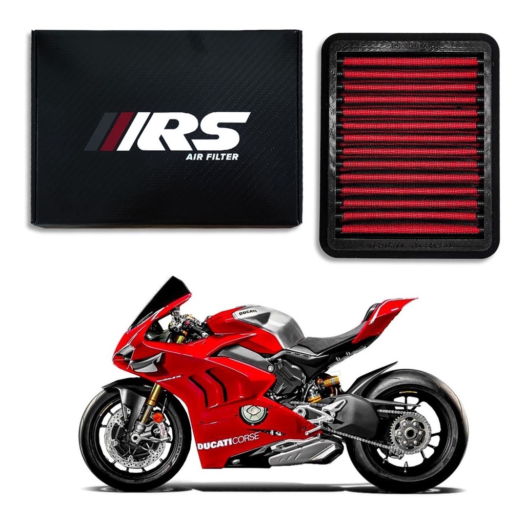 Filtro Ar Esportivo Lavável Inbox Rs Ducati Panigale V4 R 2020 RS62030
