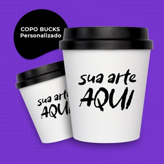 Mini Copo Bucks Personalizado com Sua Arte em Oferta na Shopee