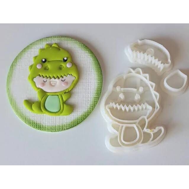 Cortador Dino Baby 5 cm Mod5 em Oferta na Shopee
