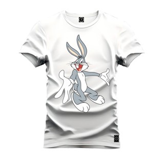 Camiseta Premium Em Algodão Lançamento Pernalonga