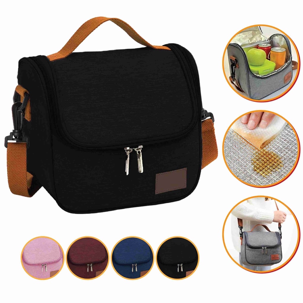 Bolsa Térmica Feminina Com Alça Bolsa Termica Para Marmita Pequena Para Comida Bebida Trabalho