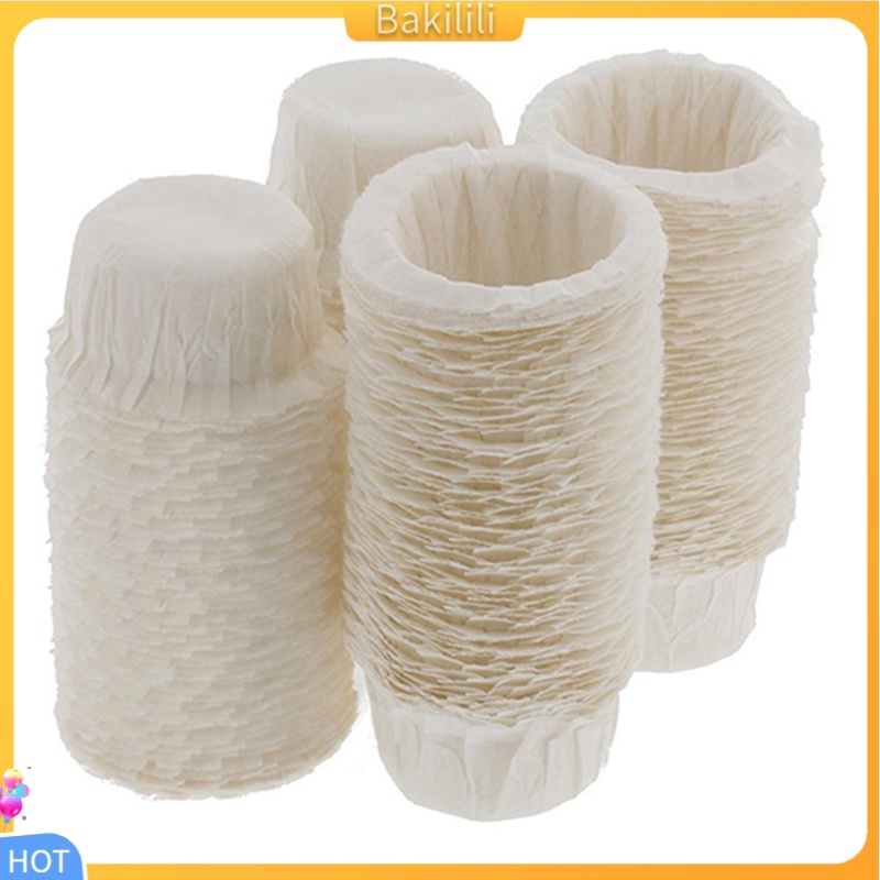 <Bakilili> 100x Filtros De Papel Descartáveis Para Cozinha