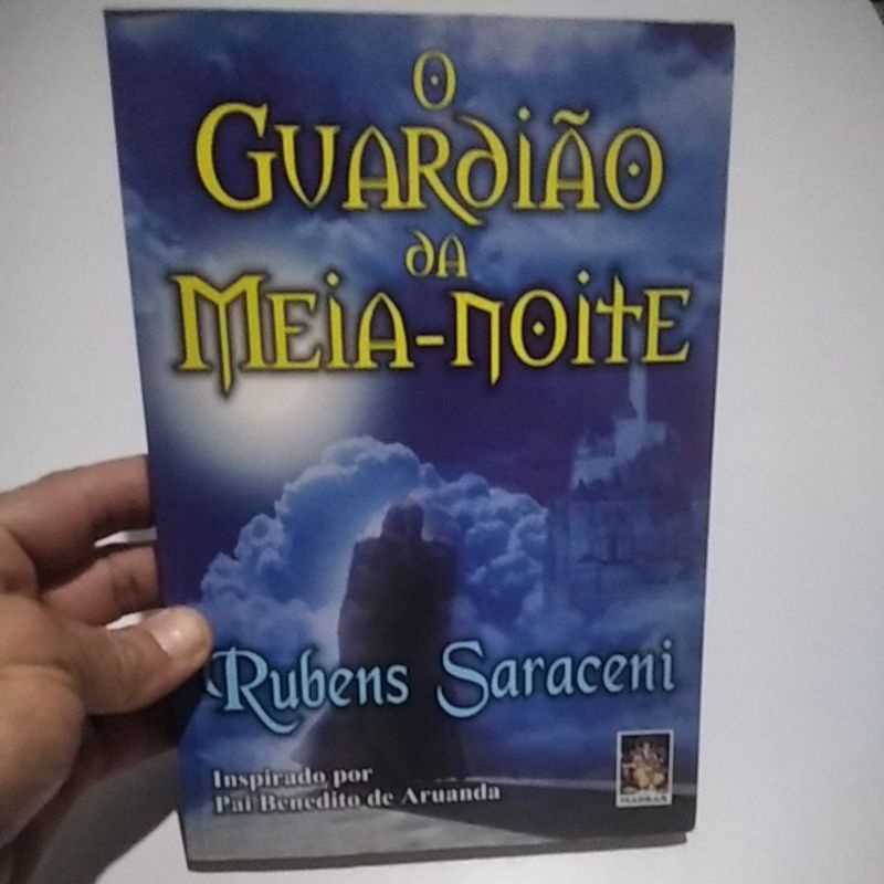 livro o guardião da meia noite - Rubens Saraceni