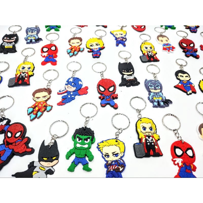 Chaveiro Heróis Marvel Vingadores Hulk Homem Aranha Batman Promoção novidade