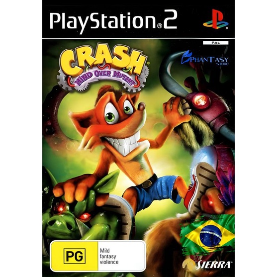 Crash Mind Over Mutant legendado em português para PlayStation 2 PS2 desbloqueado