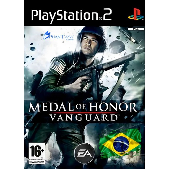 Medal of Honor: Vanguard legendado em português para PlayStation 2 PS2 desbloqueado