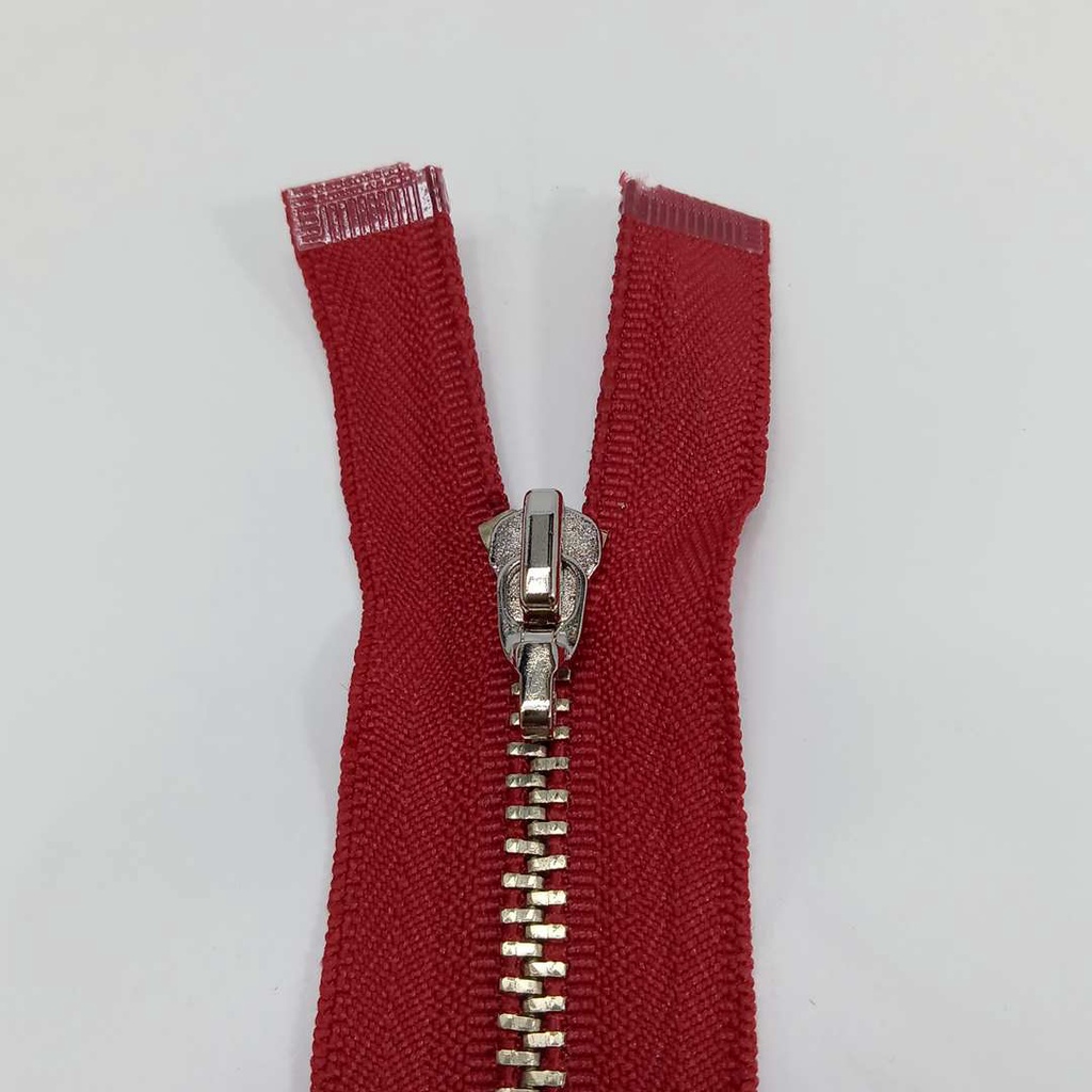 Zíper Metal Destacável 33 cm Vermelho a un 11650 001 679S43